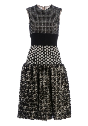 Giambattista Valli panel dress - Black