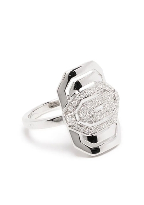 STATEMENT PARIS Mini My Way Half Paved ring - Silver