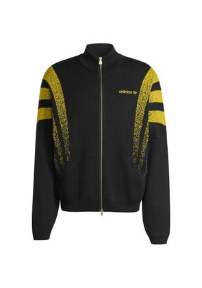 adidas Santiago striped zip jacket - Black