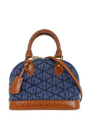 Louis Vuitton Pre-Owned 2019 Alma BB denim handbag - Blue