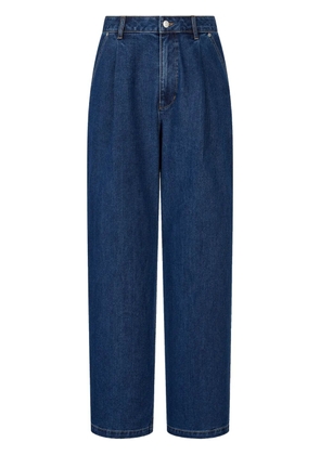 TOMBOY pleat-detail wide-leg jeans - Blue