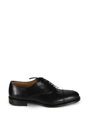 Ferragamo cap-toe flat shoes - Black