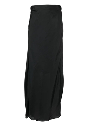 Forte Forte satin-finish maxi skirt - Black