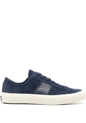 TOM FORD Cambridge logo-patch sneakers - Blue