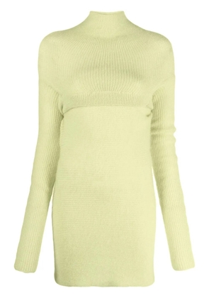 Philosophy Di Lorenzo Serafini layered knitted dress - Yellow
