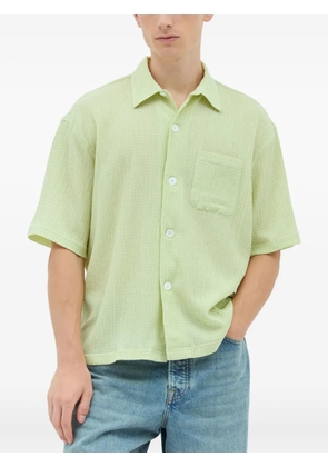 Jason Markk crinkled shirt - Green