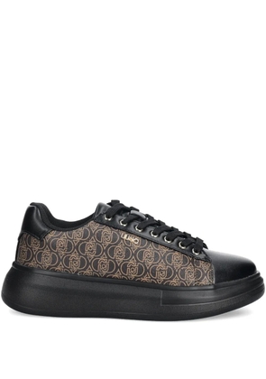 LIU JO logo-print sneakers - Black