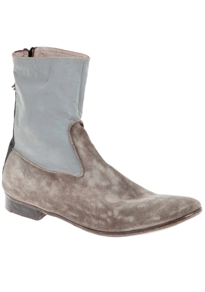 Premiata Washed suede boot - Grey