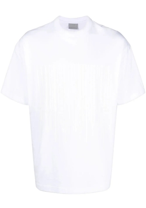 VTMNTS Dripping-Barcode T-shirt - White