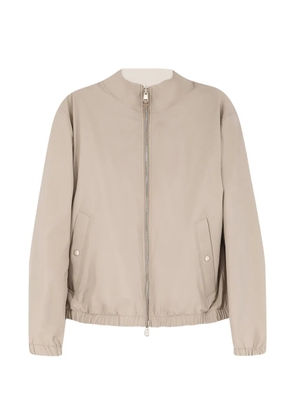 BOSS zip fastening jacket - Neutrals