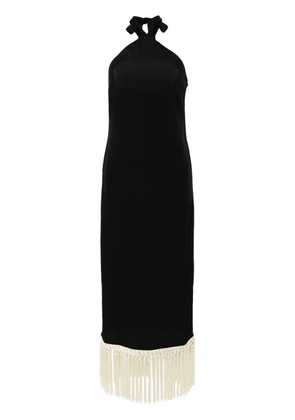 Taller Marmo halterneck midi dress - Black