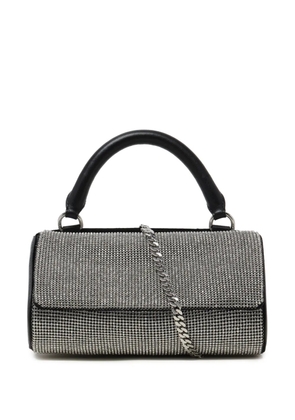 Kara White Crush crystal-embellished mini bag - Neutrals
