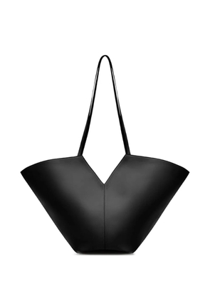 FRANCESCO BIASIA maxi Winona 4ever top-handle leather shoulder bag - Black