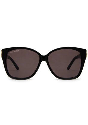 Balenciaga Eyewear oversize-frame tinted sunglasses - Black