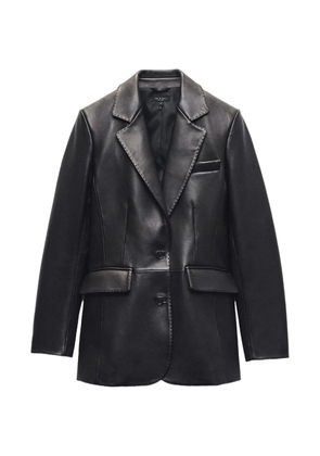rag & bone Ash leather blazer - Black