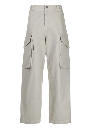 MSGM cargo-fit trousers - Green