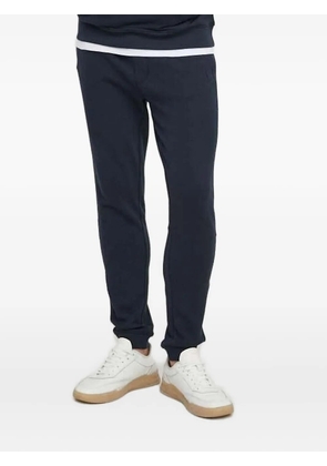 BOSS cotton track pants - Blue