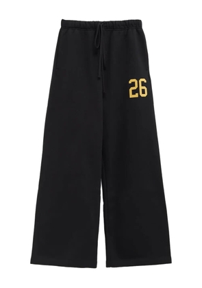 FEAR OF GOD ESSENTIALS Lounge number-print track pants - Black