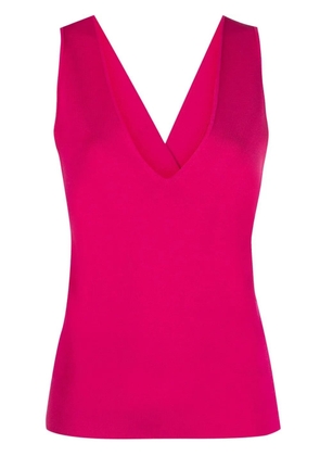 P.A.R.O.S.H. sleeveless knitted top - Pink