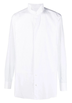 Brioni cotton striped shirt - White