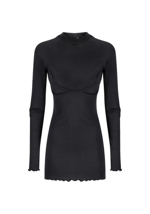 Boysloft crew-neck mini dress - Black