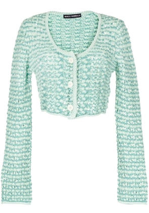 Marco Rambaldi chunky-knit button-down cardigan - Green