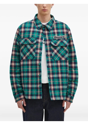 Billionaire Boys Club plaid shirt jacket - Green