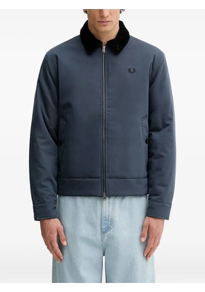 Fred Perry logo-embroidered jacket - Blue