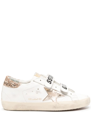 Golden Goose Old School leather sneakers - White