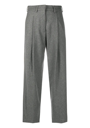 Jejia high-waisted cropped trousers - Grey