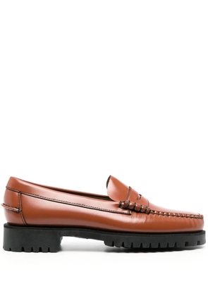 Sebago Dan leather penny loafers - Brown