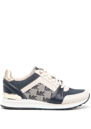 Michael Kors Billie monogram-print sneakers - Neutrals