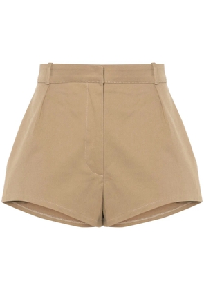 Ioana Ciolacu Angus cotton shorts - Brown