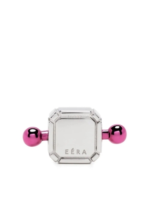 EÉRA 18kt white gold Square Bar stud earring - Silver