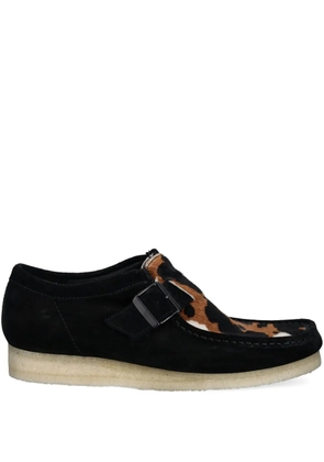Clarks Originals leopard-print loafers - Black