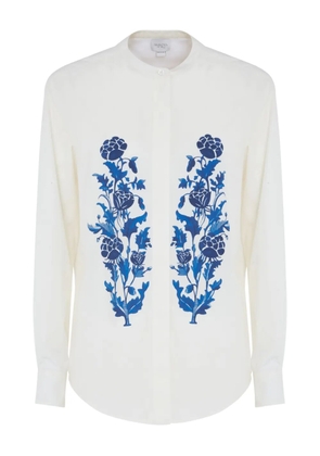 Giambattista Valli floral-print shirt - White
