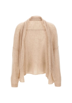 Not Shy Diluvia shawl-collar cashmere cardigan - Neutrals