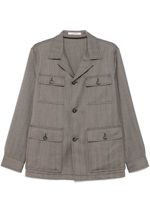 Tagliatore Tempest shirt jacket - Brown