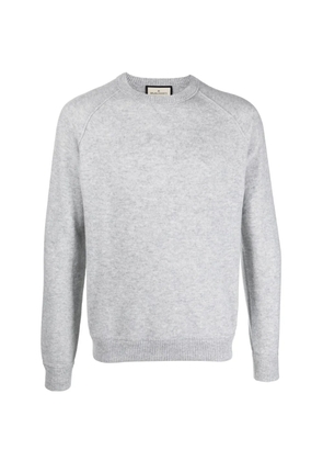 Bruno Manetti crew neck cashmere sweatshirt - Grey