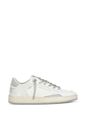 Crime London Chelsea laces leather sneakers - White