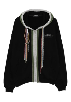 AMBUSH multi code hoodie - Black