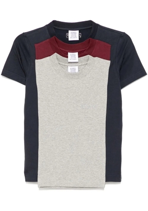 VETEMENTS layered T-shirt - Blue