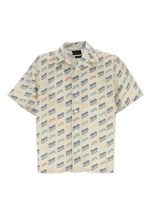 Howlin' logo-print shirt - Neutrals