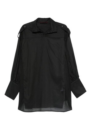 THELATEST drop-shoulder blouse - Black
