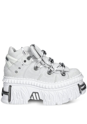 VETEMENTS x New Rock platform sneakers - White