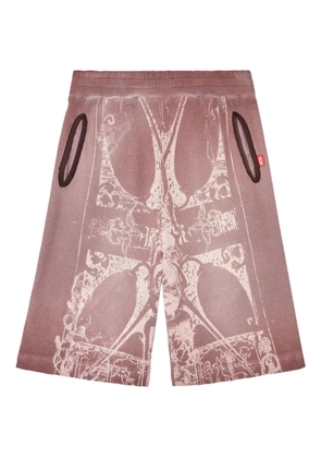 Diesel Warky printed shorts - Pink