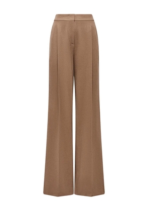 Another Tomorrow pleated trousers - Brown