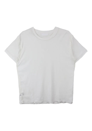ALEXANDER DIGENOVA Tape Seam Logo T-shirt - White