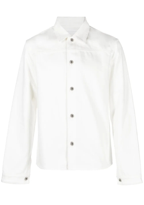 Jil Sander button-up denim shirt - White