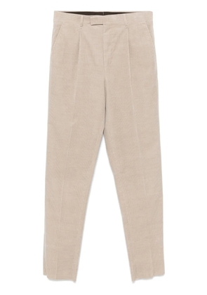 Zegna corduroy trousers - Neutrals